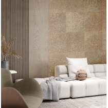 LEVATA - 23X23 SLIM, GRAVEL, MATTE